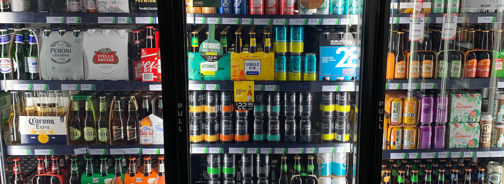 Cider, Lager & Beer at Quench Liquor Aspley
